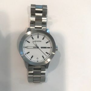 Nixon Spur Watch (Silver/White)